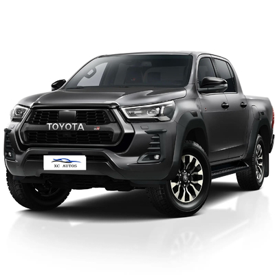 4X4 pick-up truck Gebruikte Toyota Hilux met multi-link achtervering en LED koplampen