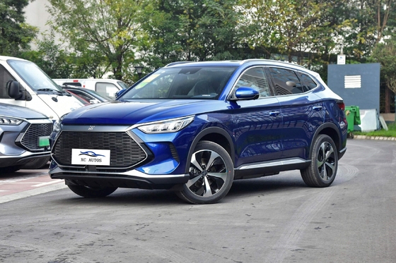 BYD Song Plus High Speed Electric Car 5 deuren 5 zitplaatsen BYD SUV 605km bereik Energievoertuig