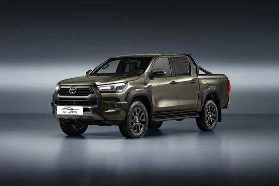 4X4 pick-up truck Gebruikte Toyota Hilux met multi-link achtervering en LED koplampen
