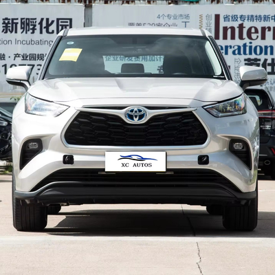Intelligente 2.5L Toyota Highlander Hybrid met leerzitjes en elektrische parkeerrem