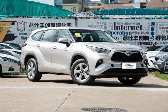 Intelligente 2.5L Toyota Highlander Hybrid met leerzitjes en elektrische parkeerrem