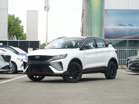 Verplaatsing 1.5L Geely BinYue 2WD Auto Ledersitten Achtercamera Zonnedak Benzinauto