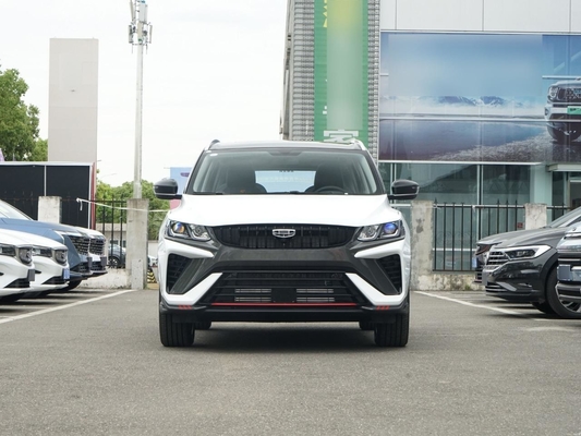 Verplaatsing 1.5L Geely BinYue 2WD Auto Ledersitten Achtercamera Zonnedak Benzinauto