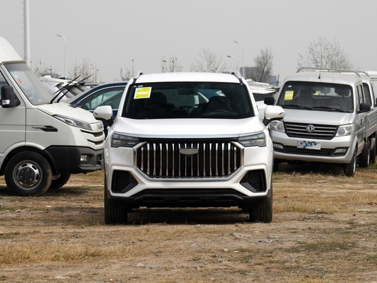 2024 model Geely Haoyue L Grote ruimte Geely Middelgrote auto Luxe SUV met stoffen stoelen