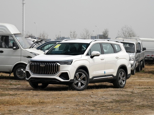 2024 model Geely Haoyue L Grote ruimte Geely Middelgrote auto Luxe SUV met stoffen stoelen