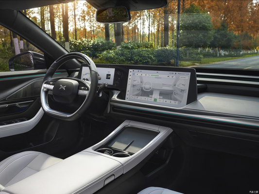 Xpeng P7 EV Sedan met multifunctioneel stuurwiel en maximaal koppel Nm van 400-500Nm