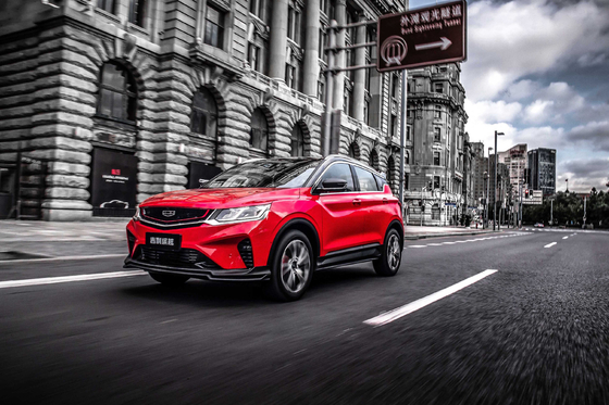 2024 Coolray Geely Cars Autosturing Knuckle en lederen stoelen voor 5-zits SUV
