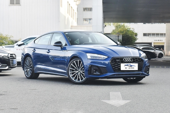 2023 Audi A5 2.0t Wit 5 zitplaatsen Gebruikte benzine auto Euro IV emissie standaard tegen betaalbare prijs