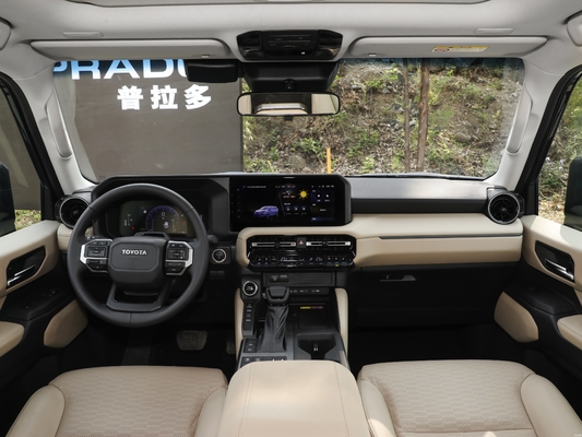 Links of rechts rijden schoon Gebruikte Toyota Land Cruiser Prado Matte Zwarte Edition met ESC