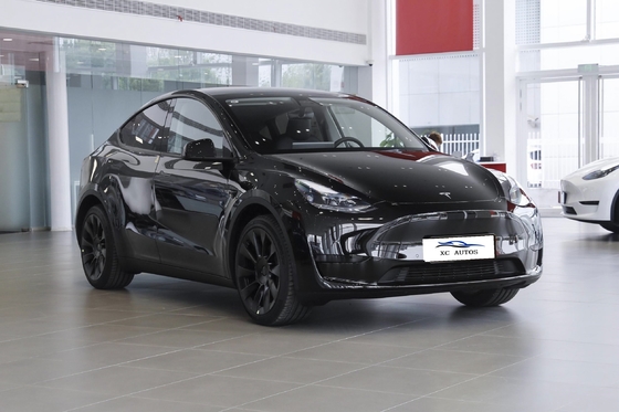 Sunroof Tesla Model Y Gebruikte energie Puur Elektrisch Midsize SUV Luxe Sportwagen