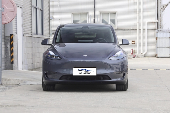 Sunroof Tesla Model Y Gebruikte energie Puur Elektrisch Midsize SUV Luxe Sportwagen