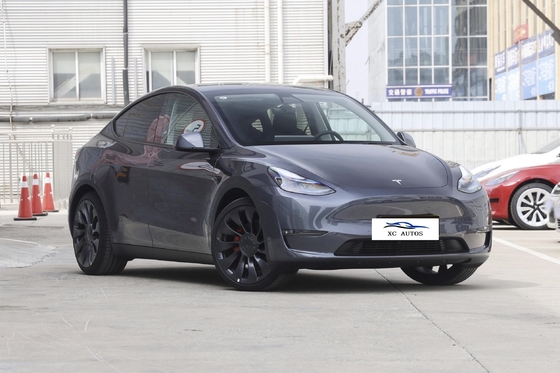 2023 Gebruikte Tesla Model Y Model 3 Stock elektrische auto met multifunctionele stuurwiel