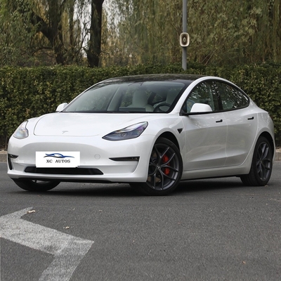 Volwassen Tesla Model 3 -Made EV Cars met maximaal koppel 200-300Nm en elektrische parkeerrem
