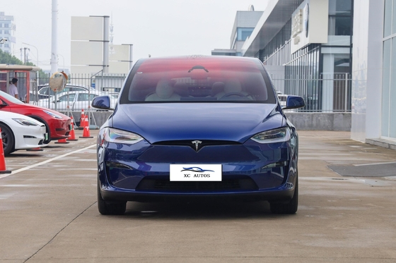 Tesla Model X Gebruikte elektrische auto met 150-200PS maximaal vermogen en voor 4 achter 4 radar