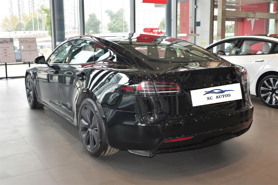 Elektrische parkeerrem Tesla Model S Gebruikte energie auto auto met brandstof-elektrische