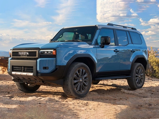 2024 Toyota Prado SUV Auto's Accessoires en benzinemotor met automatische transmissie