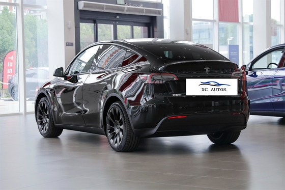 Elektrische parkeerrem Tesla Model Y Gebruikte energie Elektrische auto met voor 4 achter 4 radar