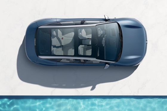 75 KWH elektrische auto Zeekr 007 RWD hogesnelheids elektrisch voertuig met voor 4 achter 4 radar