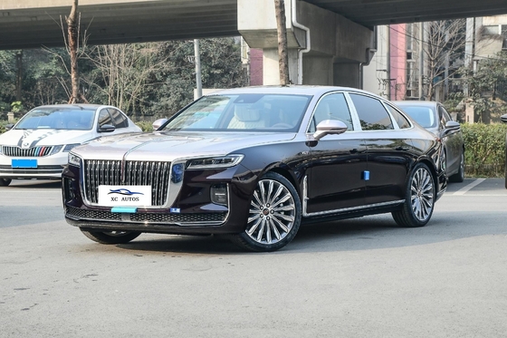 Luxe Hongqi H9 2022 2.0t EV elektrische auto met voor 4 achter 4 radar 4988*1875*1470mm