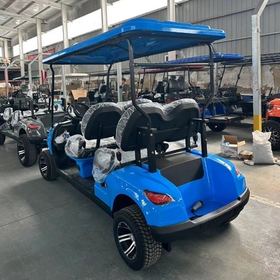 Goedkoopste elektrische golfkar Mini ATV 4 6 zitplaatsen met fosforzuurbatterij