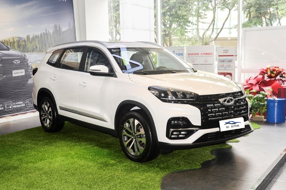 8 maand gebruikte Chery Tiggo 8 Plus SUV 5 zitplaatsen SUV met voor 4 achter 4 radar benzine