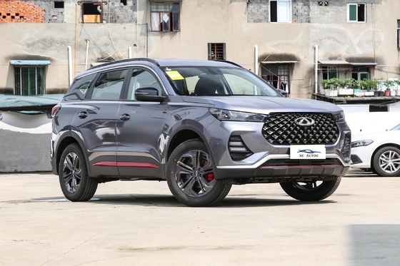 Chery Tiggo 7/7 Plus 2023 Super versie handmatige benzine auto met voor 4 achter 4 radar