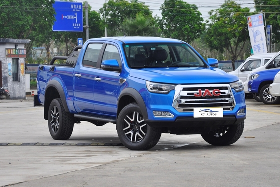8th Gear Automatic JAC T8 PRO 2.4t Diesel 4WD Pickup Truck voor buitenwerkzaamheden