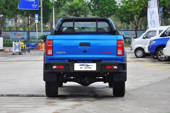 8th Gear Automatic JAC T8 PRO 2.4t Diesel 4WD Pickup Truck voor buitenwerkzaamheden