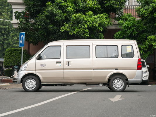Wuling Rongguang benzine benzine bus met ABS en handmatige co-piloot zitplaats aanpassing
