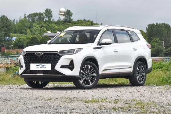 Leerstoelen Euro IV Emission Standard TIGGO 8 Midsize SUV 2024 Champion 390T 4WD Peak 7-zits benzinewagen
