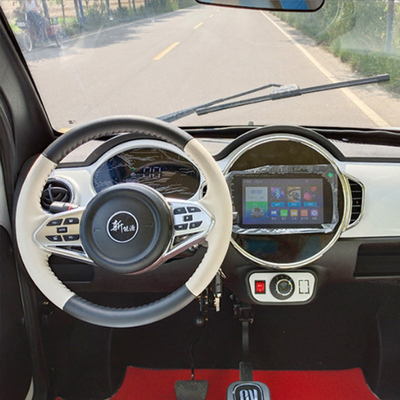4-deurs 4-zits EV Car Mini Electric Car For Adult in Max Speed 60-120km/h Kilometer 50km