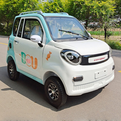 4-deurs 4-zits EV Car Mini Electric Car For Adult in Max Speed 60-120km/h Kilometer 50km