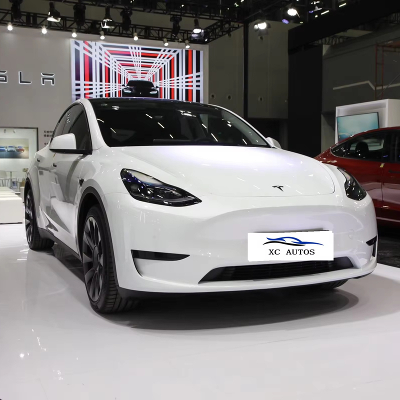 2023 Gebruikte Tesla Model Y Model 3 Stock elektrische auto met multifunctionele stuurwiel