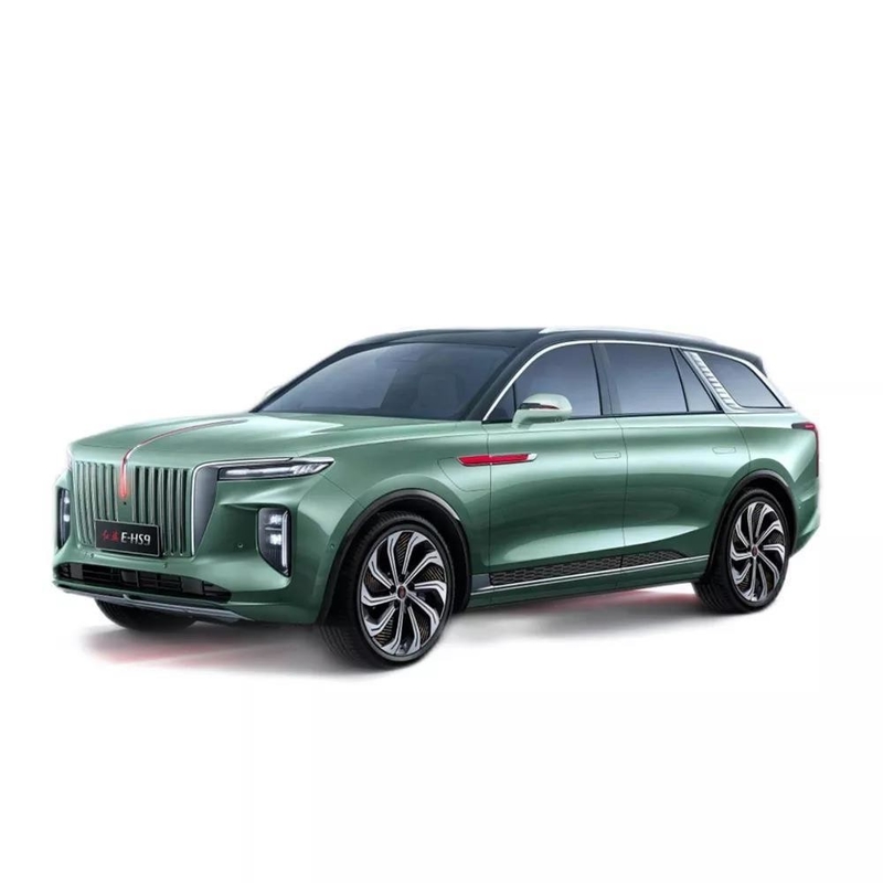 LED koplampen en ABS 2024 Hongqi E-HS9 elektrische auto voor de nieuwste energie voertuigen