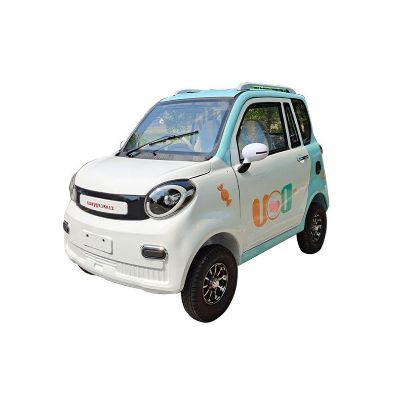 4-deurs 4-zits EV Car Mini Electric Car For Adult in Max Speed 60-120km/h Kilometer 50km